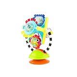 Sassy Fishy Fascination Station 2-in-1 Suction Cup High Chair Toy, Developmental Tray Toy for Early Learning, Ages 6+ Months