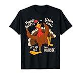 Turkey Gravy Beans And Rolls Casserole Funny Thanksgiving T-Shirt