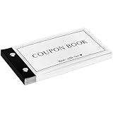 JULEASEL Personalized Coupon Book, 30 Blank Voucher Cards Booklet for All Occasions, Mothers Day Gifts for Mom, Unique Birthday Gifts for Boyfriend Wife Husband Girlfriend Best Friend