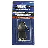 Johnson Evinrude OMC New OEM 77 Series Outboard Ignition Key Switch, 0508180