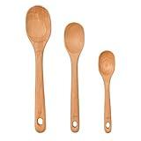 OXO Good Grips 3-Piece Wooden Spoon Set,Brown