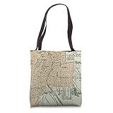 New Haven CT Vintage Map (1904) Tote Bag