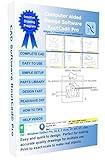 CAD Software for 2D and 3D Standard Modelling, Electrical, Mechanical, Floor Plan, Easy to use Premium Program plus tutorial videos included by RoutCad