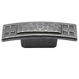 Hickory Hardware Arts & Crafts Collection Knob 2-5/8 Inch x 3/4 Inch Vibra Pewter Finish