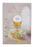 Needzo First Communion Mass Book Missal Keepsake Gift, 6 Inch