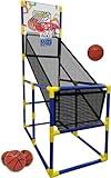 Kids Basketball Hoop Arcade Game, with 4 Balls Air Pump - Indoor Toy Basketball Shooting System - Fun for All Ages - Toys Sports for Boys and Girls (Classic)
