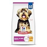 Hill's Science Diet Small & Mini, Adult 1-6, Small & Mini Breeds Premium Nutrition, Dry Dog Food, Chicken & Brown Rice, 4.5 lb Bag