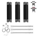 BBQration Replacement Parts Kit for Expert Grill 3 Burner 720-0988EC, Heat Shield and Burner Kit for Expert Grill Parts 720-0988EG, Expert Grill Replacement Parts 3 Burner XG1136207123009