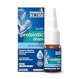 Mommy's Bliss Baby Probiotic Drops, Daily Gas, Constipation, and Colic Symptom Relief + Immune Support, Newborns & Up, 0.34 Fl Oz (30 Servings)