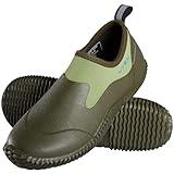 UVSAI Men’s Waterproof Garden Shoes Rain Boots Slip-On Footwear for Gardening Farming Camping Lawn Care Yard Work