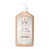 Hempz Glow Getter Body Lotion, Hydrating Moisturizer with Shimmer, 17 oz.