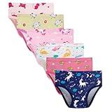 Boboking Girls Soft Cotton Underwear Owl Little Girls'Briefs Toddler Undies 5y