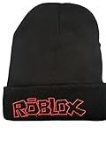 Anime Video Game Fashion Trend Classic Winter Warm Knit Hat Blox Beanie Cap Children Adults Adolescents Cap Black