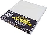 (100) 12" Resealable Oversize Record Outer Sleeves - Super Clear Premium 2 Mil Thick Archival Quality BOPP - 13-7/8" x 13-1/4" + 1-5/8" Flap - FITS Most Box Sets UP to 7/8" Thick #12SB02RSOS