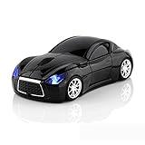 MGbeauty Car Mouse Wireless Mouse with USB Receiver Computer Mice Gaming Mouse for Laptop Windows Mac Black