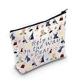 MNIGIU Mrs. Doubtfire Inspired Gift Mrs. Doubtfire Cosmetic Bag Mrs. Doubtfire Fans Gift Help Is On The Way Dear (Way Dear Bag)