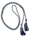Honors Graduation Graduation Honor Cord | Perfect for College University, High School Graduation Regalia Cords Designed in the USA 200 Plus Color Selection | Light Blue/Purple with Mixed Tassel