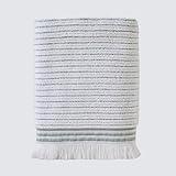 SKL Home Subtle Stripe Bath Towel, Sage