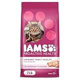 IAMS Proactive Health Adult Urinary Tract Health Dry Cat Food with Chicken, 7 lb. Bag