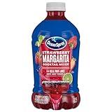 Ocean Spray® Strawberry Margarita Cocktail Mixer, Drink Mixer Made with Real Fruit Juice, 32 Fl Oz Bottle