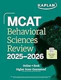 MCAT Behavioral Sciences Review 2025-2026: Online + Book (Kaplan Test Prep)