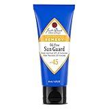 Jack Black Oil-Free & Water Resistant Sun Guard SPF 45 Sunscreen, 1.5 Fl Oz