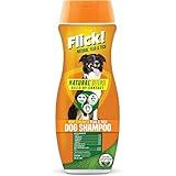 Flick! Max Strength Flea Shampoo for Dogs, Natural Flea and Tick Prevention for Dogs, Safe and Powerful Treatment & Control, Made in USA, 20oz