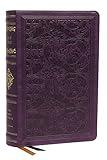 KJV, Personal Size Reference Bible, Sovereign Collection, Leathersoft, Purple, Red Letter, Comfort Print: Holy Bible, King James Version