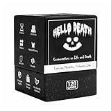 HELLO DEATH Card Game: 120 Cards to Inspire Deep and Fun Conversations About Life and Death – A Great Choice for Families, Couples, Parties, and Game Nights; Ideal as Funny Gifts or Adult Card Games