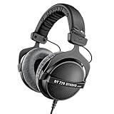 beyerdynamic DT 770 Pro Studio Headphones - Over-Ear, Closed-Back, Professional Design for Recording and Monitoring (80 Ohm, Grey)