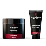 The Art of Shaving Sandalwood Shaving Cream for Men – Protects Against Irritation and Razor Burn – Hydrates and Nourishes Dry Skin – Clinically Tested for Sensitive Skin – Classic 5 oz + 2.5 oz Travel