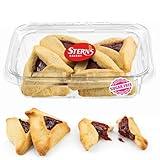 Sugar Free Cookies | [10 Count] Strawberry Filled Hamentaschen Cookies | Diabetic Cookies for Adults | Sugar Free Cookies and Snacks | Nut Free | Stern’s Bakery