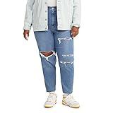 Levi's Women's Plus-Size High Waisted Mom Jean, Summer Games, 39 Regular