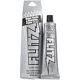 Flitz Multi-Purpose Metal Polish Paste - 1.76oz Tube of USA-Made Metal Scratch Remover - Works on Stainless Steel, Chrome, Aluminum, Plastic, Jewelry - Non-Abrasive Cleaner & Rust Remover (1 Pack)