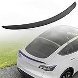 OEDRO Upgraded Spoiler Rear Wing for 2020 2021 2022 2023 2024 Tesla Model Y Rear Trunk Lip, ABS Material Sporty Appearance Tesla Model Y Accessories Trunk Spoiler