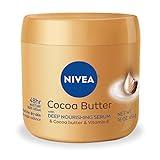 NIVEA Cocoa Butter Body Cream with Deep Nourishing Serum, Cocoa Butter Cream for Dry Skin, 16 Ounce Jar