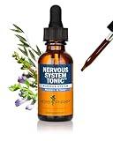 Herb Pharm Nervous System Tonic Liquid Herbal Formula to Strengthen and Calm the Nervous System - 1 Ounce (FASKULL01)