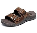 Skechers Women's Reggae Jammin Dress Sandal,desert crazyhorse,10 M US