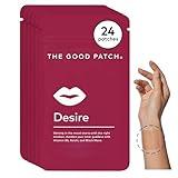 The Good Patch Desire Sexual Wellness Patches, Get in the Mood, Natural with Vitamin B6, Reishi, Black Maca, Plant Powered Wearable Wellness, Botanical and Vitamin (24 Total Patches)