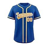 KXK Custom Baseball Jersey Stitched Personalized Baseball Shirts Sports Uniform for Men Women Boy