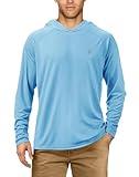 Roadbox UPF 50+ Fishing Shirts for Men Long Sleeve Sun Protection Lightweight Outdoor UV Hiking Shirts