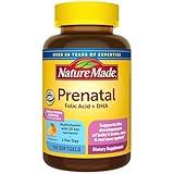 Nature Made Prenatal with Folic Acid + DHA, Prenatal Vitamin and Mineral Supplement for Daily Nutritional Support, 110 Softgels, 110 Day Supply