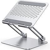 UGREEN Tablet Stand Holder for Desk Dual Rod Support Aluminum Tablet Holder Adjustable Multi-Angle Home Office Accessories Compatible with iPad Pro 13 12 11 10.5 Air Mini 5 4 3 2 Phone E-Reader Silver