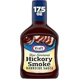 Kraft Hickory Smoke Slow-Simmered Barbecue Sauce, 17.5 oz Bottle