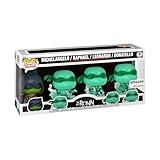 Funko Pop Comics: Teenage Mutant Ninja Turtles (TMNT) The Last Ronin- Michelangelo - Brothers, 4-Pack - TMNT Comics - Amazon Exclusive - Collectable Vinyl Figure - Gift Idea - Official Merchandise