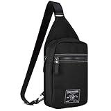 True Religion Crossbody Bags for Women & Men, Sling Bag for Men, Women Cross Body Bag, Sling Backpack Travel Bag Travel Purse