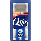 Q-tips Cotton Swabs, Hygiene Shield, For First Aid, Beauty and Baby, 100% Cotton, 300 Count