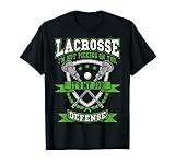 Lacrosse Defense Not Picking On You It's My Job Funny Gift T-Shirt