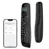 SofaBaton U2 Universal Remote with Backlit Button, All in One Universal Remote Control with App Control, Custom Macros, Compatible with Smart TVs,Sound Bar and DVD/Blu-ray Players, and More