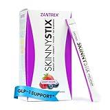 Zantrex SkinnyStix Energy Powder – Lose Weight, GLP-1, Appetite Suppressant, Boost Mood – 10 Calories – Yerba Mate, Coffee Bean – 30 Stix, Berry